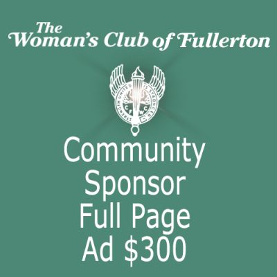 WCOF Yearbook ad Community Sponsor