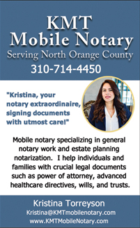 KMT Mobile Notary Fulletron and OC
