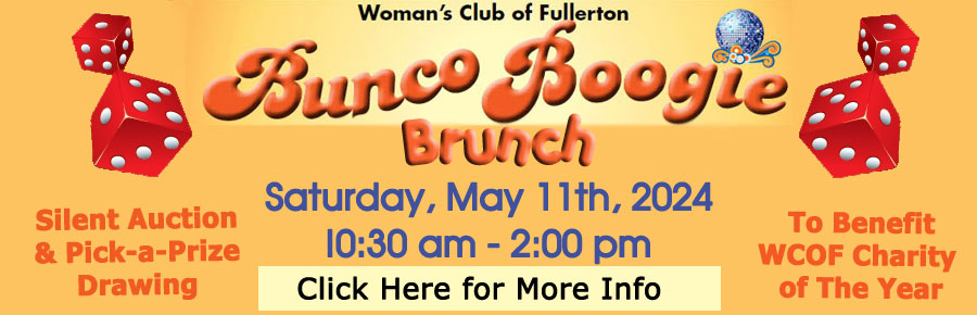 Woman's Club of Fullerton, Bunco Boogie