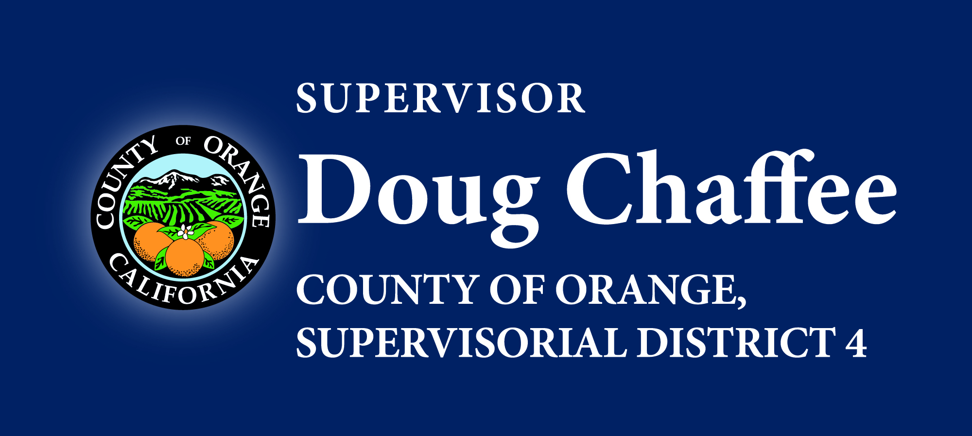 OC Supervisor Doug Chaffe