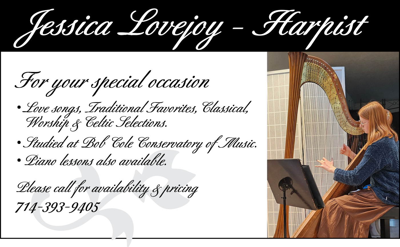 Jessica Lovejoy Harpist