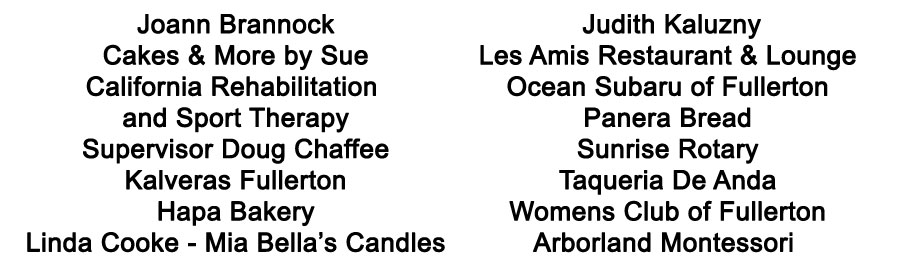 More Fullerton Women's Leadership Forum Sponsors