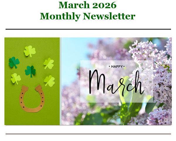 WCOF March 2026  Newsletter
