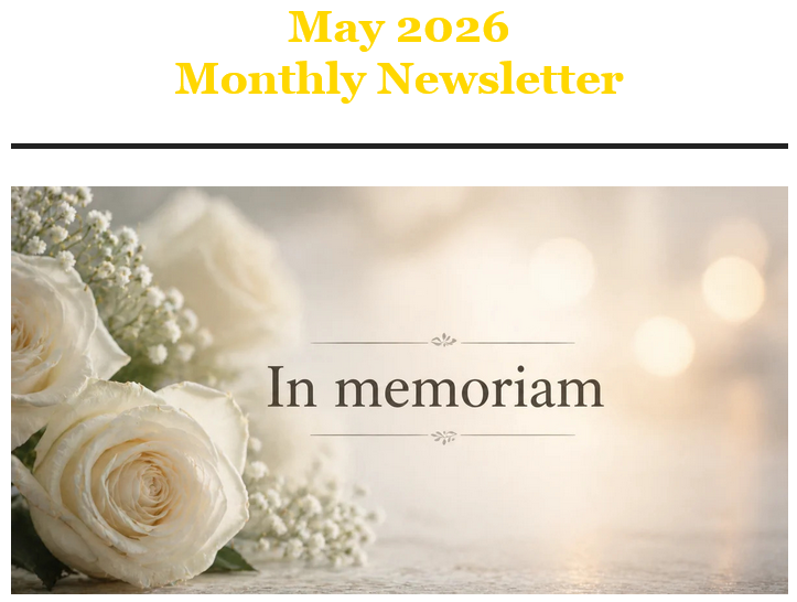 WCOF May 2026 Newsletter