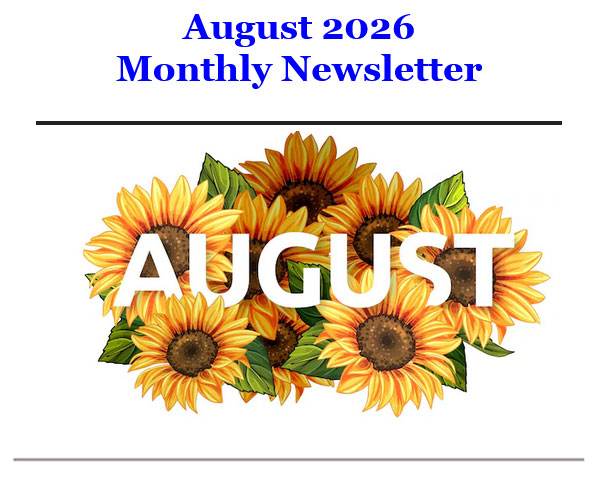 WCOF Newsletter August 2026